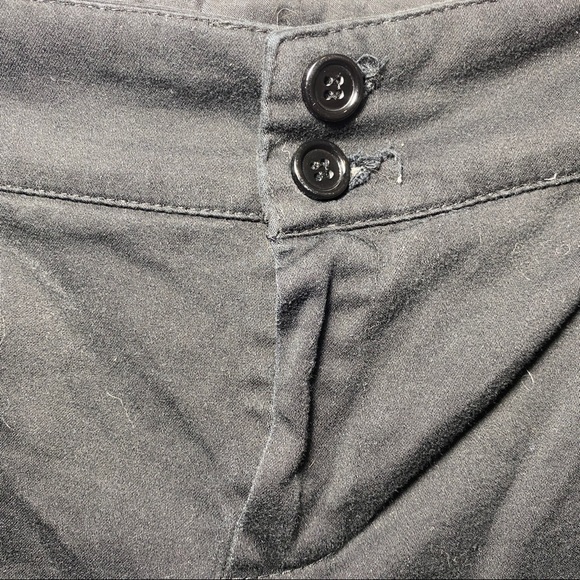 Delia*s Cotton Zip Fly Black Shorts Size 13/14 - Picture 2 of 6